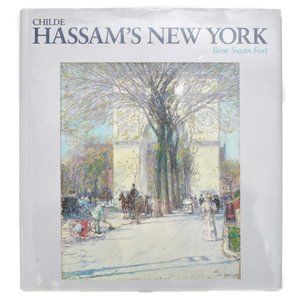 1880s Artist Childe Hassam's NY Hardcover Book